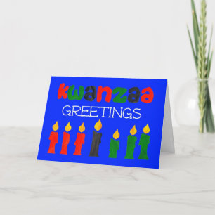 Carte de voeux Kwanzaa