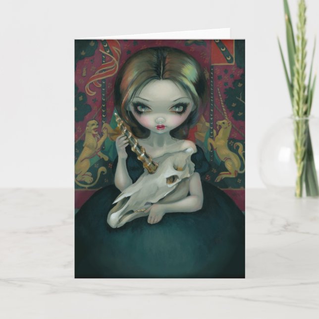 Carte de voeux "Le Fantôme de Unicorne" (Devant)