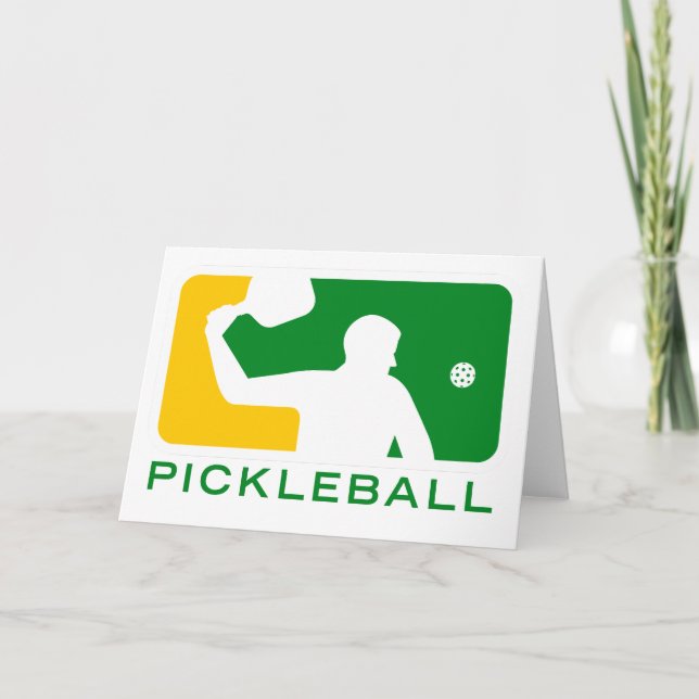 Carte de vœux - Ligue majeure de pickleball (Devant)