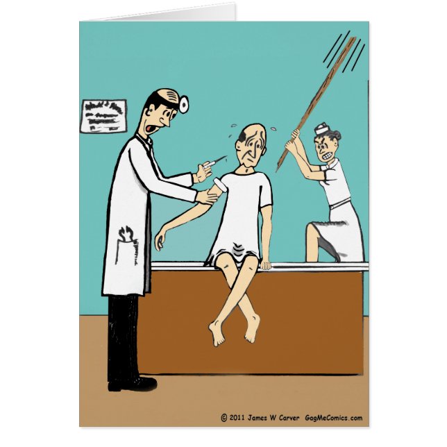 Carte de voeux "Little Stick" (Devant)
