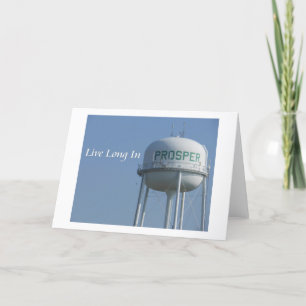 Carte de voeux Live Long in Prosper (TX)
