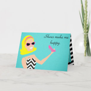 Carte de voeux Living Doll