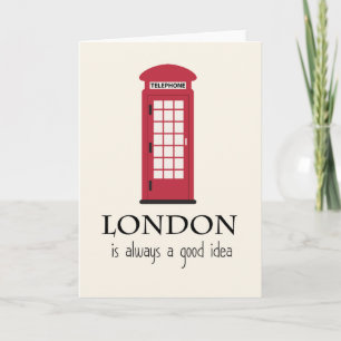 Carte de voeux Londres