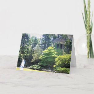 Carte de voeux Longwood Gardens Clocktower