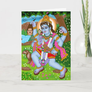 Carte de voeux Lord Bhairava