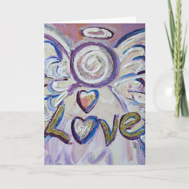 Carte de voeux Love Angel (Devant)