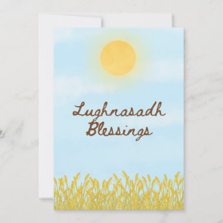 Carte de voeux Lughnasadh