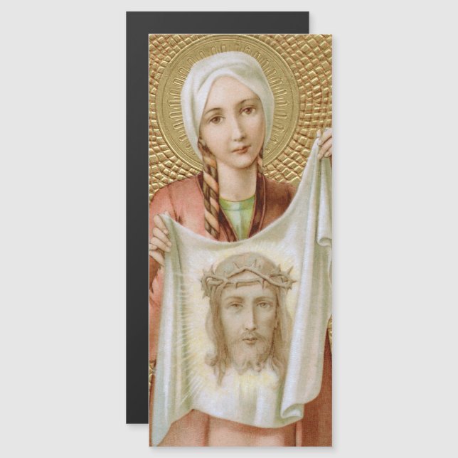 Carte de voeux magnétique St. Veronica (JM 60) (Devant / Derrière)