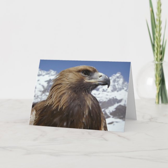 Carte de voeux Majestic Eagle (Devant)