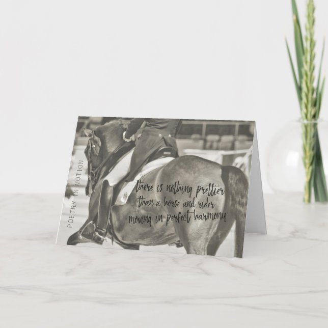 Carte de voeux MAJESTIQUE (Devant)