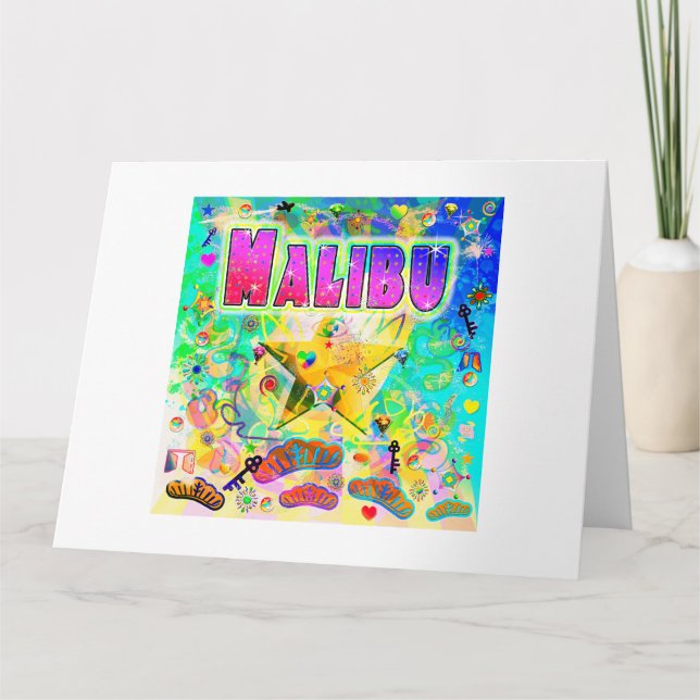 Carte de voeux Malibu Epoch Hour (Devant)
