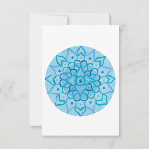 Carte de voeux Mandala