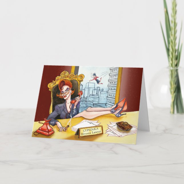 Carte de voeux mariage n° 1 (salutation à l'intéri (Devant)