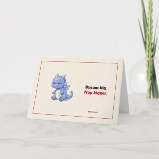 Carte de vœux Marlow le Dragon