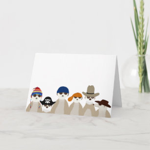Carte de voeux Meerkats