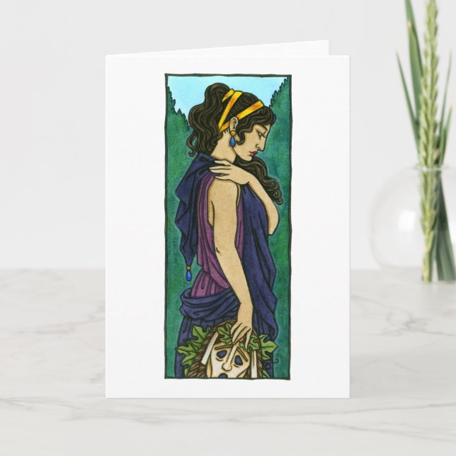 Carte de voeux Melpomene (Devant)