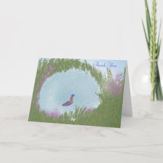 Carte de voeux Merci