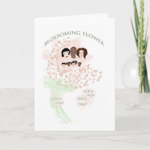 Carte de voeux Merci Mère