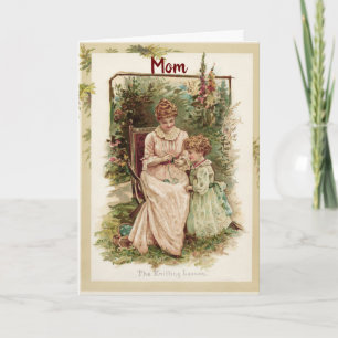 Carte De Voeux Mère Et Fille