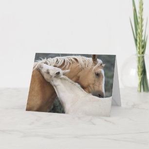 Carte de voeux Mère et Fils