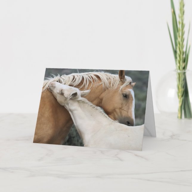 Carte de voeux Mère et Fils (Devant)