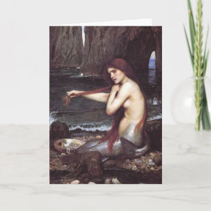 Carte de voeux Mermaid Artwork