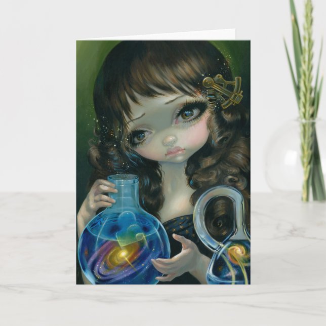 Carte de voeux "Microcosme : Galaxy" (Devant)