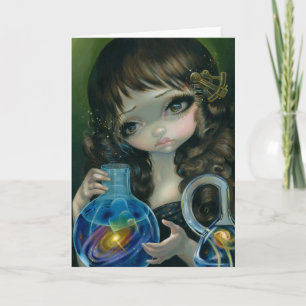 Carte de voeux "Microcosme : Galaxy"