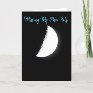 Carte de voeux Miss You
