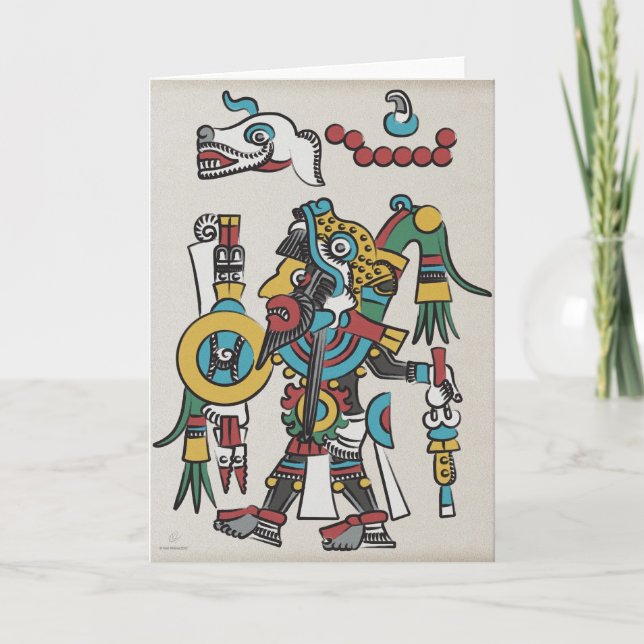 Carte de voeux Mixtec (Devant)