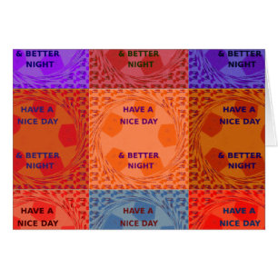 Carte de voeux Modèle horizontal