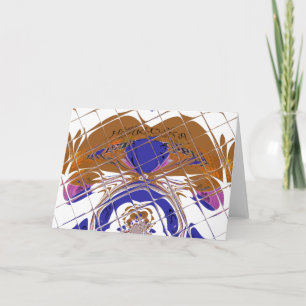 Carte de voeux Modèle horizontal