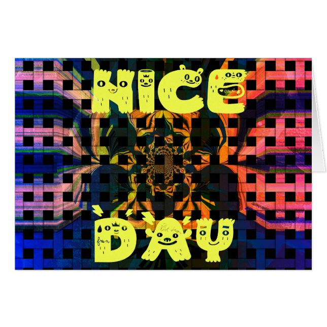 Carte de voeux Modèle horizontal (Devant horizontal)