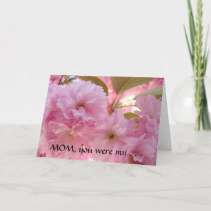 Carte de voeux MOM Mon premier cadeau de carte de 
