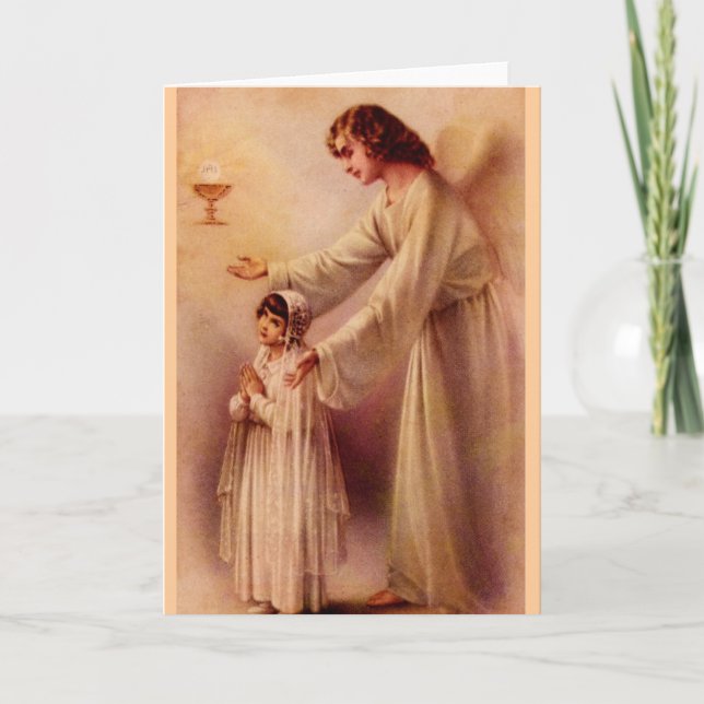 Carte de voeux : Mon coeur vous perçoit (Devant)