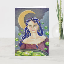 Carte de voeux Moon Potion