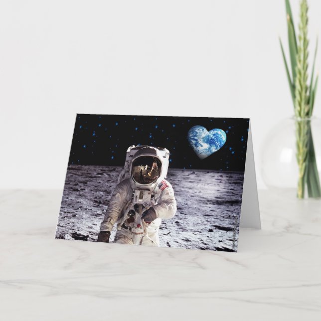 Carte de voeux Moonage Daydream (Devant)