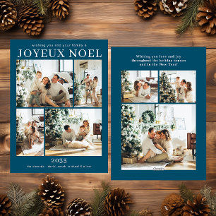 Carte de vœux multi-photo Joyeux Noel