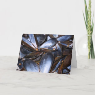 Carte de voeux Mussel Shells