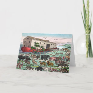 Carte de voeux Noah's Ark