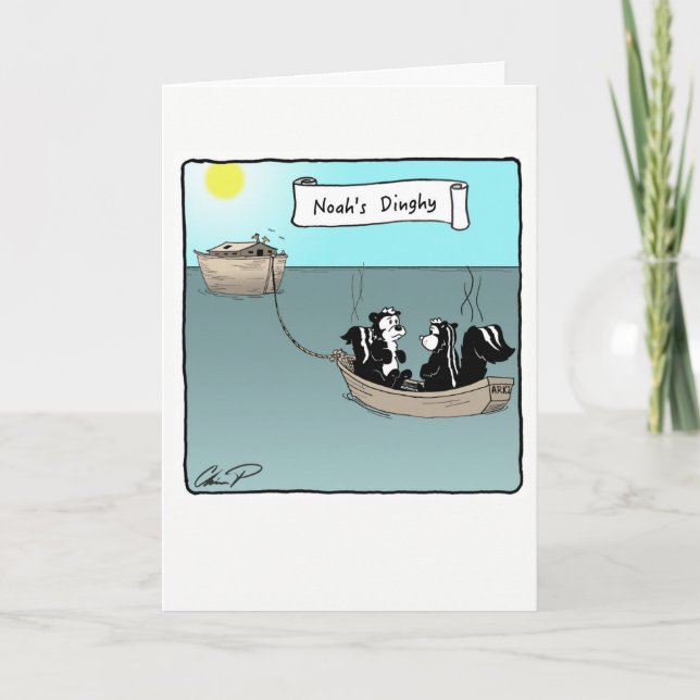 Carte de voeux : Noah's Dinghy (Devant)