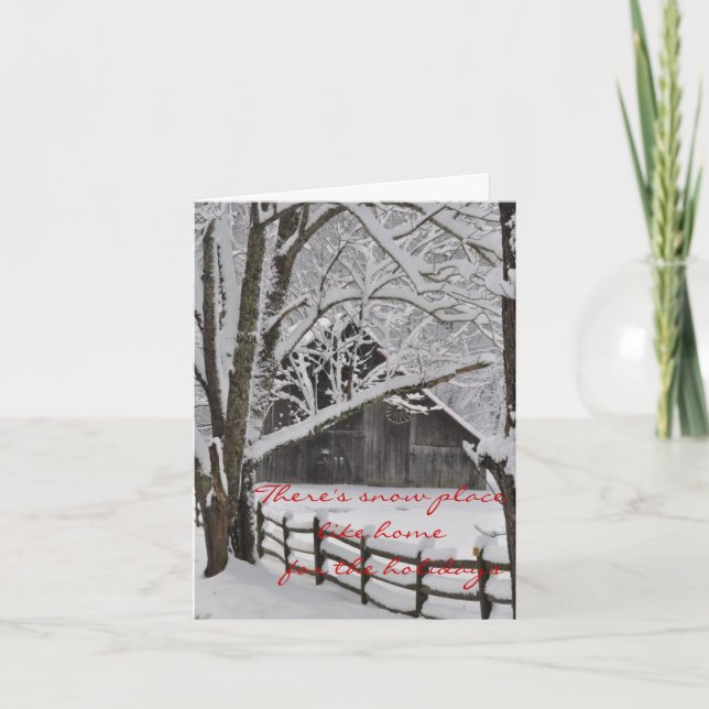 Carte de voeux - Noël (Devant)