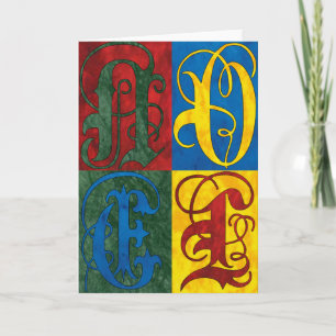 Carte de voeux Noel
