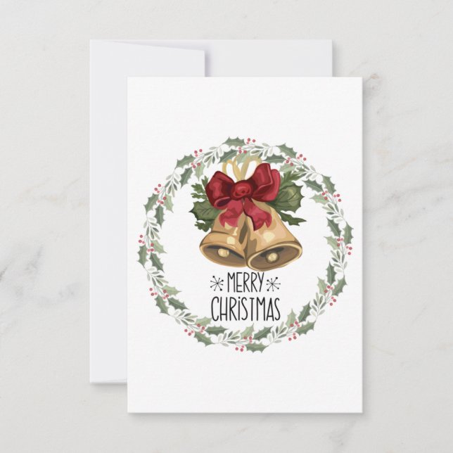 Carte de voeux Noël #37 (Devant)