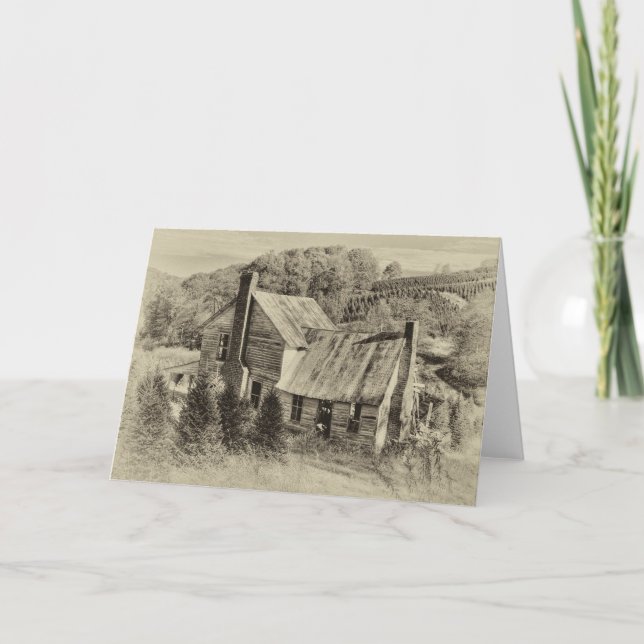 Carte de voeux North Carolina Farm (Devant)