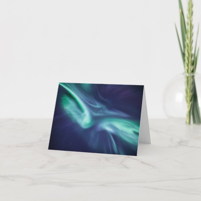 Carte de voeux Northern Light (Devant)