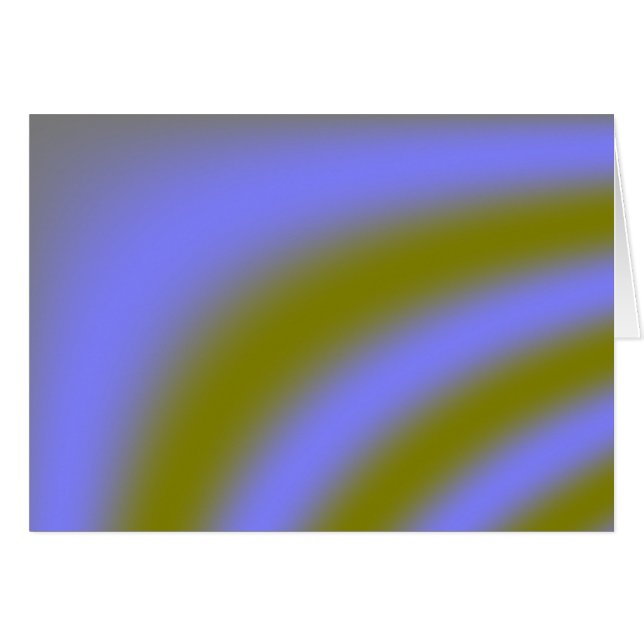 Carte de voeux nuages fluorescents (Devant horizontal)