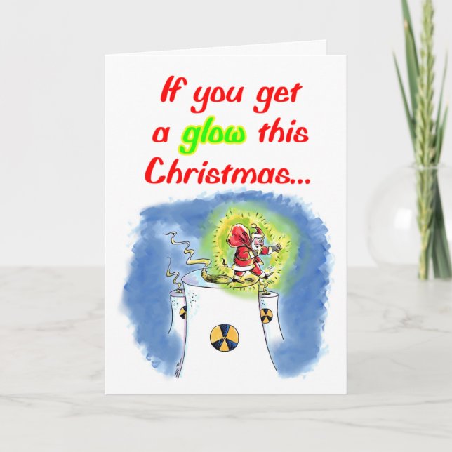 Carte de voeux Nuked Santa Claus (Devant)