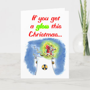 Carte de voeux Nuked Santa Claus