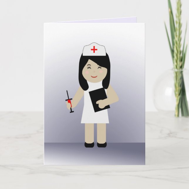 Carte de voeux Nurse 2 (Devant)
